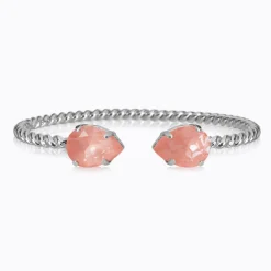 Caroline Svedbom Mini Drop Armband/ Flamingo Ignite (Rhodium)