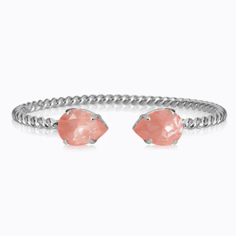 Caroline Svedbom Mini Drop Armband/ Flamingo Ignite (Rhodium)