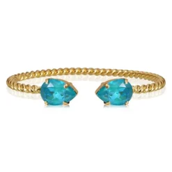 Caroline Svedbom Mini Drop Armband Guld / Laguna Delite