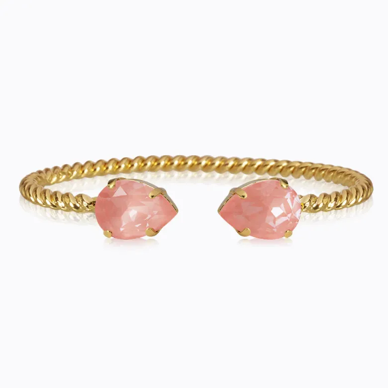 Caroline Svedbom Mini Drop Armband/ Flamingo Ignite (Guld)