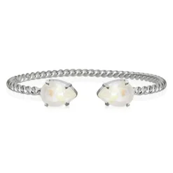 Caroline Svedbom Mini Drop Armband Rhodium / Light Delite