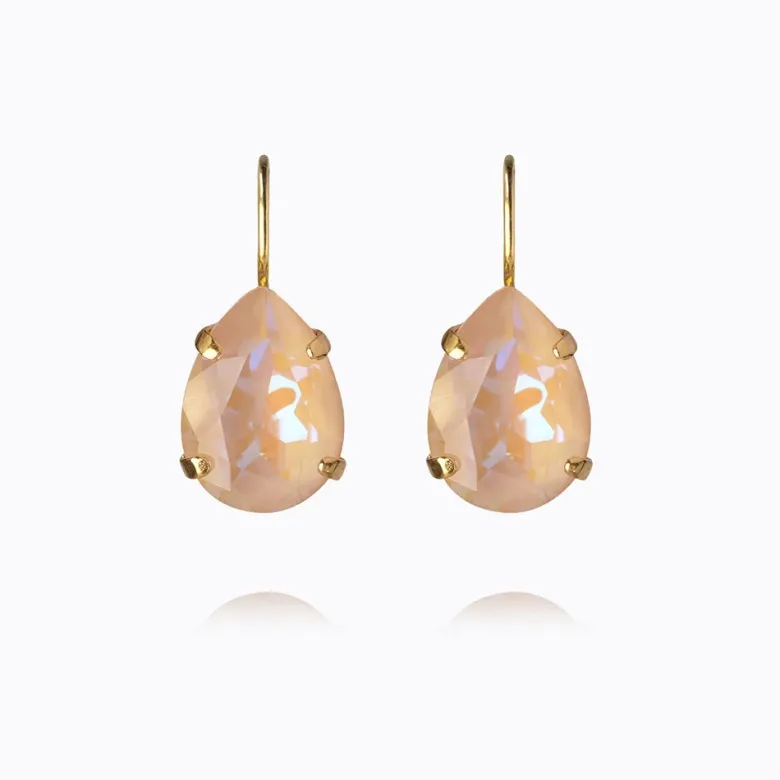 Caroline Svedbom Mini Drop Clasp Örhängen/ Ivory Creme Delite (Guld)