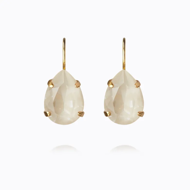 Caroline Svedbom Mini Drop Clasp Örhängen/ Linen Ignite (Guld)