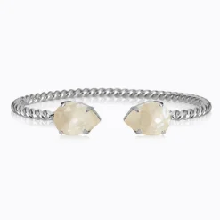Caroline Svedbom Mini Drop Armband/ Linen Ignite (Rhodium)