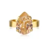 Caroline Svedbom Mini Drop Ring Guld / Light Peach