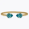 Caroline Svedbom Mini Drop Armband Guld / Light Turquoise