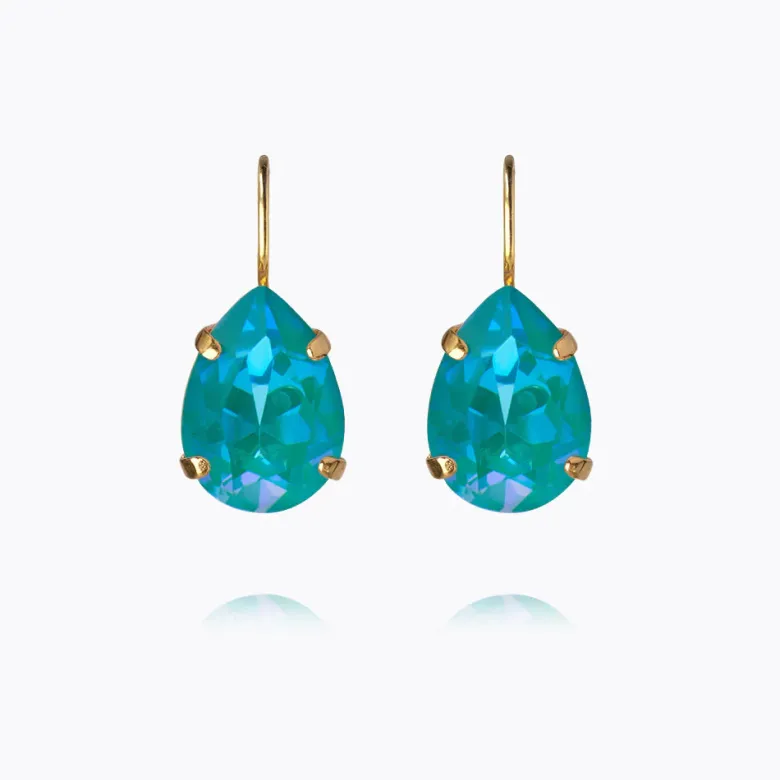 Caroline Svedbom Mini Drop Clasp Örhängen / Laguna Delite (Guld)