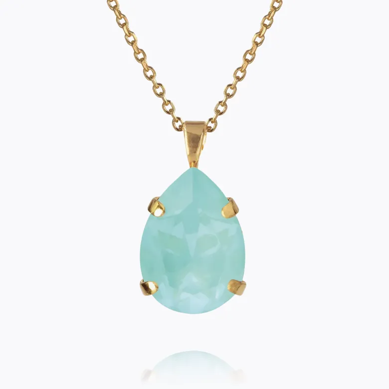 Caroline Svedbom Mini Drop Halsband / Soft Mint (Guld)