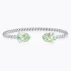 Caroline Svedbom Mini Drop Armband/ Chrysolite (Rhodium)