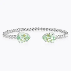 Caroline Svedbom Mini Drop Armband/ Chrysolite (Rhodium)