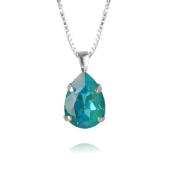 Caroline Svedbom Mini Drop Halsband Guld / Laguna Delite