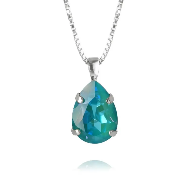 Caroline Svedbom Mini Drop Halsband Guld / Laguna Delite