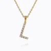 Caroline Svedbom Mini Letter L Halsband (Guld)