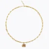 Caroline Svedbom Mini Lydia Halsband / Golden Shadow (Guld)