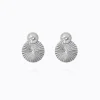 Caroline Svedbom Mini Odessa Örhängen/ Crystal (Rhodium)