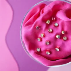 Caroline Svedbom Mini Stud Örhängen/ Crystal (Rhodium)