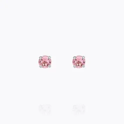 Caroline Svedbom Mini Stud Örhängen/ Light Rose (Rhodium)