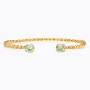 Caroline Svedbom Mini Twisted Armband/ Chrysolite (Guld)