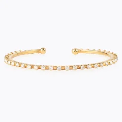Caroline Svedbom Miro Armband / Crystal (Guld)