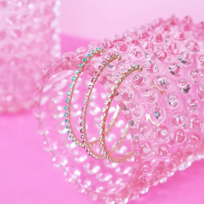 Caroline Svedbom Miro Armband / Crystal (Guld)