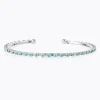 Caroline Svedbom Miro Armband / Light Turquoise (Rhodium)