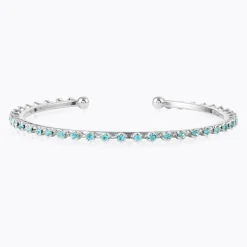 Caroline Svedbom Miro Armband / Light Turquoise (Rhodium)
