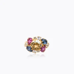 Caroline Svedbom Molly Ring, Rose Dawn Combo – Guld