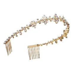 Caroline Svedbom More Than Words Tiara / Crystal (Guld)