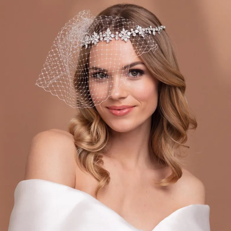 Caroline Svedbom More Than Words Tiara / Crystal (Guld)