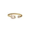 Caroline Svedbom Nani Ring Guld / Crystal