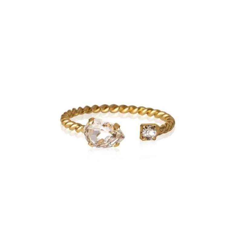 Caroline Svedbom Nani Ring Guld / Crystal