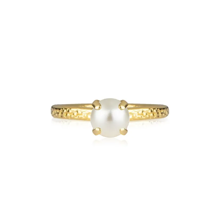Caroline Svedbom Natti Ring Guld Pearl