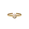 Caroline Svedbom Niki Ring Guld / Crystal