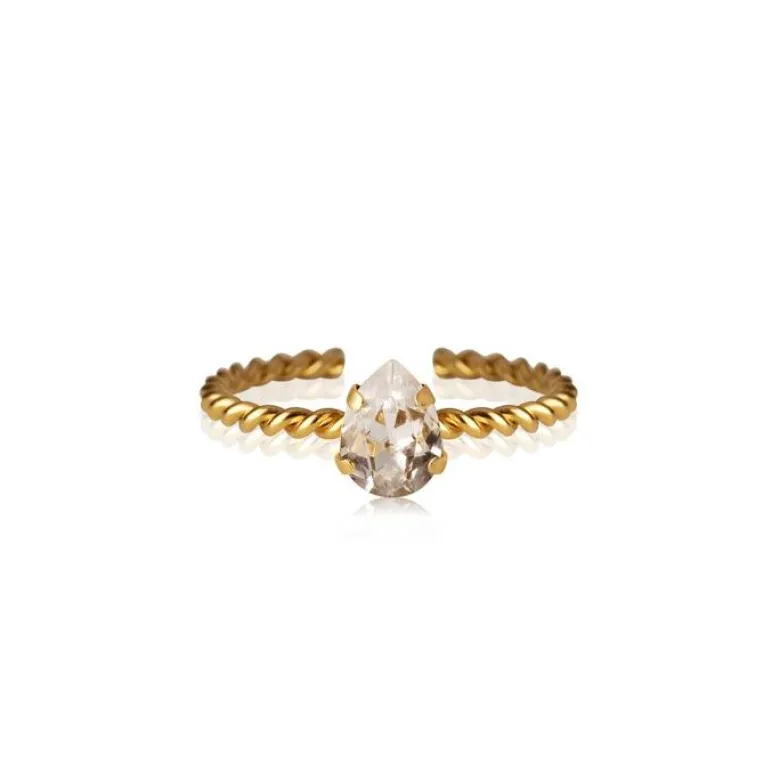 Caroline Svedbom Niki Ring Guld / Crystal