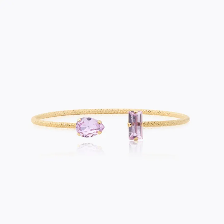 Caroline Svedbom Noelle Armband / Violet – Guld