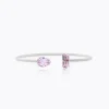 Caroline Svedbom Noelle Armband / Violet – Rhodium