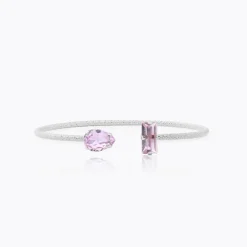 Caroline Svedbom Noelle Armband / Violet – Rhodium