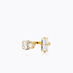 Caroline Svedbom Noelle Ring / Crystal – Guld