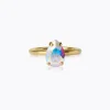 Caroline Svedbom Petite Drop Ring / Aurore Boreale (Guld)