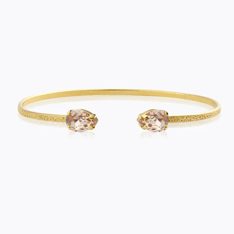Caroline Svedbom Petite Drop Armband / Light Silk (Guld)