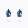 Caroline Svedbom Petite Drop Örhängen, Denim Blue – Rhodium