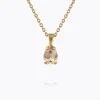 Caroline Svedbom Petite Drop Halsband / Light Silk (Guld)