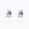 Caroline Svedbom Petite Drop Stud Örhängen / Aurore Boreale (Rhodium)