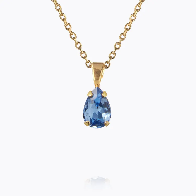 Caroline Svedbom Petite Drop Halsband/ Lapis (Guld)