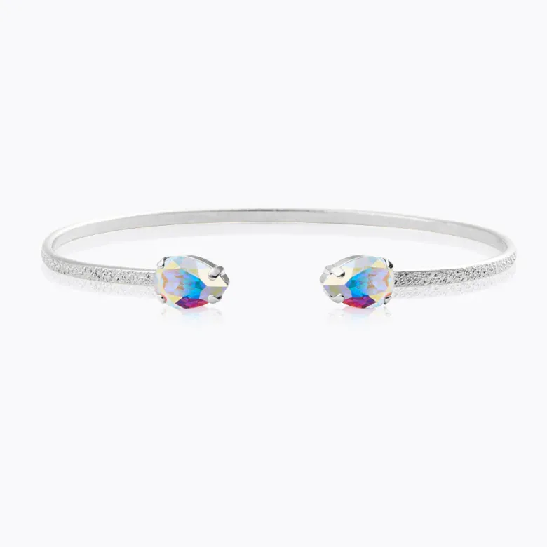 Caroline Svedbom Petite Drop Armband / Aurore Boreale (Rhodium)
