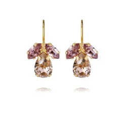 Caroline Svedbom Petite Timo / Vintage Rose + Light Amethyst (Guld)