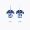 Caroline Svedbom Petite Timo Örhängen / Lapis + Sapphire (Rhodium)