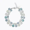 Caroline Svedbom Pomona Armband / Sea Breeze Combo (Rhodium)