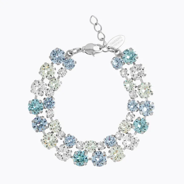 Caroline Svedbom Pomona Armband / Sea Breeze Combo (Rhodium)