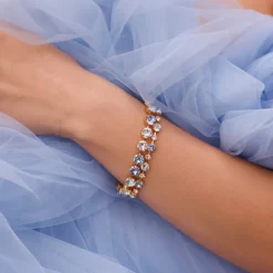 Caroline Svedbom Pomona Armband / Sea Breeze Combo (Rhodium)